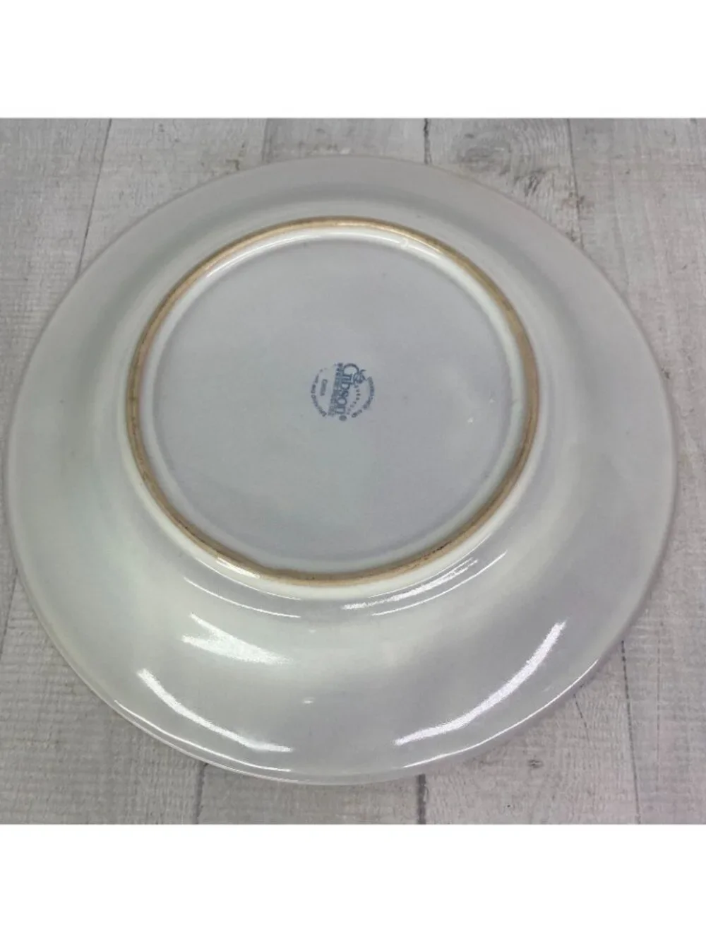 Gibson Everyday Terracotta Detail Embossed Rim Ceramic 11